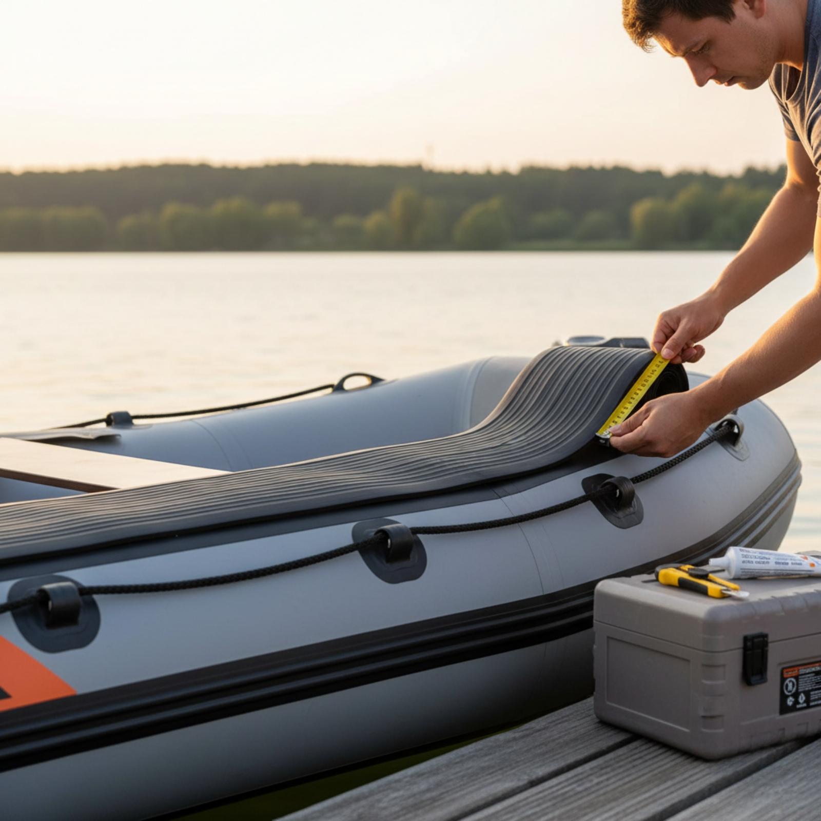 Odporna na zużycie taśma z PVC – Fishing Boat Inflatable recenzja i cena